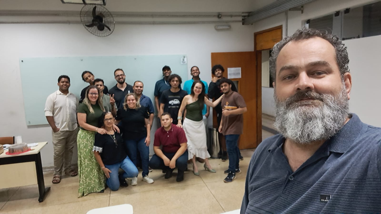 Confraternização da equipe de Itumbiara